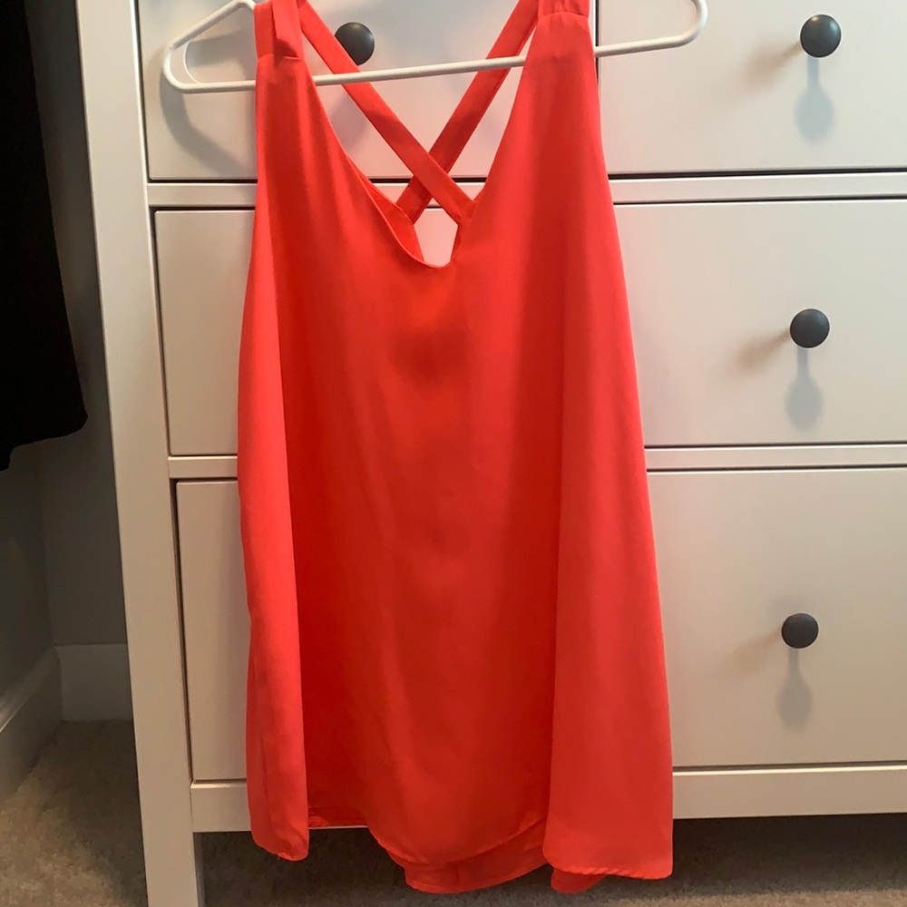 Coral Impeccable Pig sleeveless top
